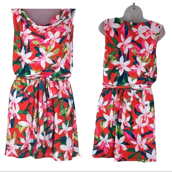 Express Floral Dress - Picture 1 of 8